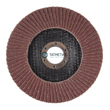 Круг лепестковый торцевой абразивный "Луга" для шлифования, 125 х 22 мм, зерно P24 -  магазин крепежа  «ТАТМЕТИЗ»