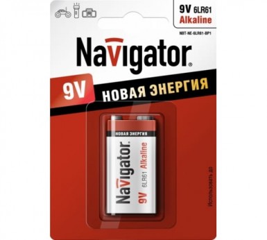 Батарейка Navigator Крона 6LR61 -  магазин «ТАТМЕТИЗ»