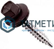 Саморез окраш.кров. 5,5х51 /8017/ -  магазин «ТАТМЕТИЗ»