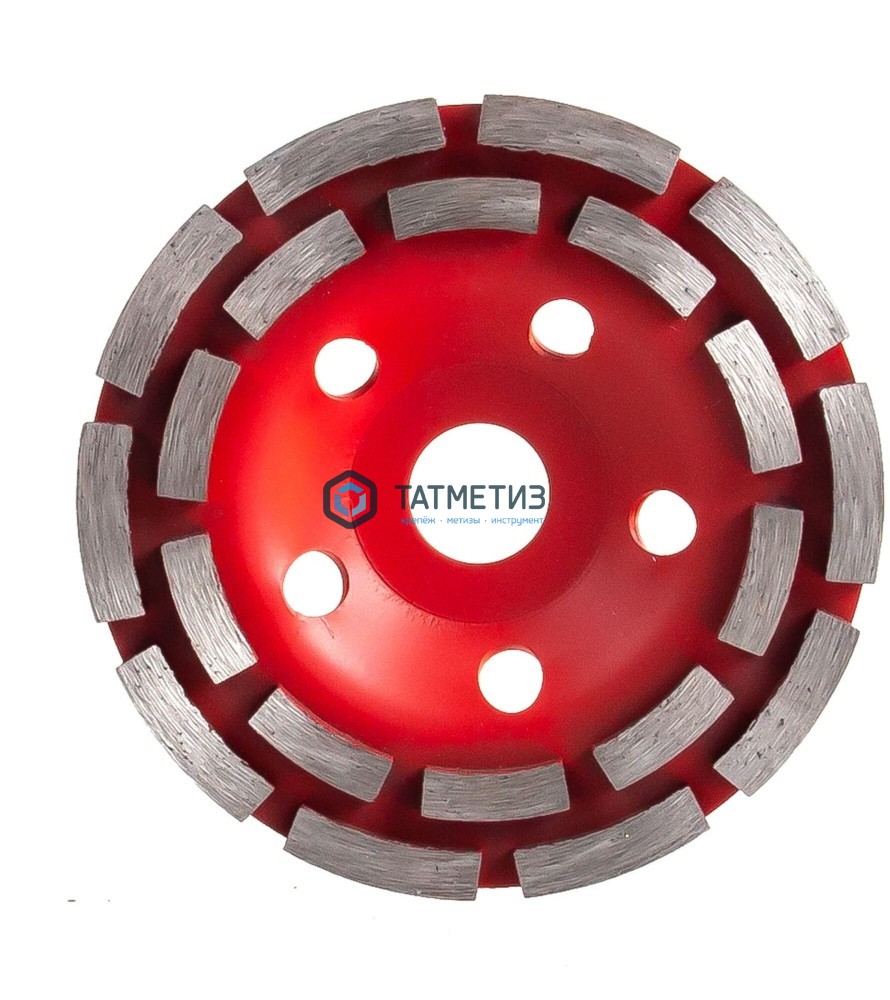 Чашка алмазная сегментная двухрядная 230 х 22,0 мм "Red chili" Vertex (04-230-16) |  «ТАТМЕТИЗ» Чашка алмазная сегментная двухрядная 230 х 22,0 мм "Red chili" Vertex (04-230-16) -  магазин крепежа «ТАТМЕТИЗ»