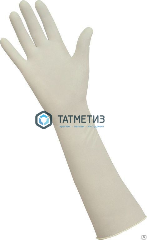 Перчатки латексные удлиненные р. 8 -  магазин крепежа  «ТАТМЕТИЗ»