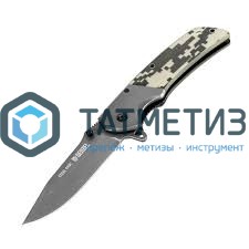 Нож складной, многоцелевой, система Liner-Lock, с накл.G10 классич.рук-ка// Denzel -  магазин крепежа «ТАТМЕТИЗ»