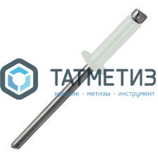 Заклепки ZK ал/ст 4,0x 8 RAL 9003 -  магазин «ТАТМЕТИЗ»