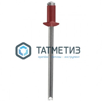 Заклепки ZK ал/ст 4,8x12 RAL 3005 -  магазин «ТАТМЕТИЗ»