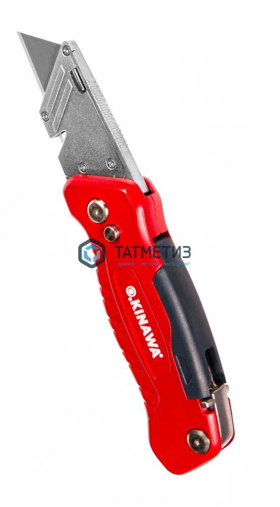 Нож складной, трапециевидное лезвие, OKINAWA SNAP -  магазин крепежа «ТАТМЕТИЗ»
