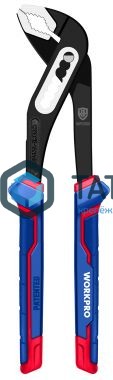 Клещи переставные 300 мм, CR-V, с гребенчатым шарниром WORKPRO -  магазин крепежа «ТАТМЕТИЗ»