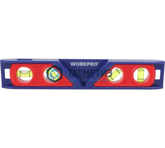 Уровень WORKPRO МИНИ 225 мм, 4 глазка -  магазин «ТАТМЕТИЗ»