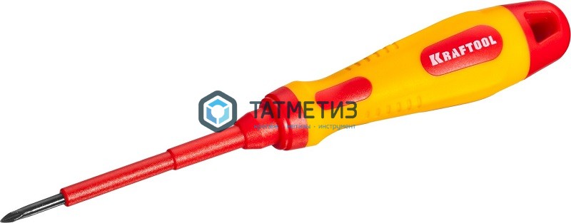 Отвертка PH0 х 60 мм, высоковольтная, KRAFTOOL X-Drive |  «ТАТМЕТИЗ» Отвертка PH0 х 60 мм, высоковольтная, KRAFTOOL X-Drive -  магазин крепежа «ТАТМЕТИЗ»