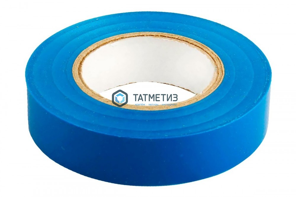 Изолента 15мм синяя -  магазин крепежа  «ТАТМЕТИЗ»