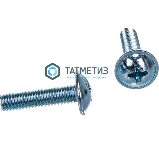 Винт с прессшайбой DIN 967 М6 х25 | «ТАТМЕТИЗ» Винт с прессшайбой DIN 967 М6 х25 - магазин крепежа «ТАТМЕТИЗ»