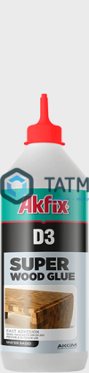 Клей столярный Akfix D3  500 гр. (12) -  магазин крепежа  «ТАТМЕТИЗ»