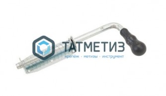 Засов гаражный ЗГ-420мм П/А38 ф16мм Симеко г.Боровичи | «ТАТМЕТИЗ» Засов гаражный ЗГ-420мм П/А38 ф16мм Симеко г.Боровичи - магазин крепежа «ТАТМЕТИЗ»