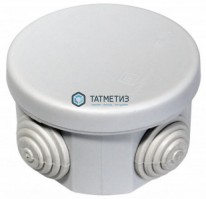 Коробка распр. РК D70*45 круг. 120шт | «ТАТМЕТИЗ» Коробка распр. РК D70*45 круг. 120шт - магазин крепежа «ТАТМЕТИЗ»