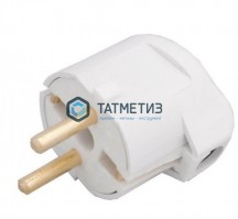 Эл.вилка угловая В16-003 с/з, 16 А, бел. -  магазин крепежа «ТАТМЕТИЗ»