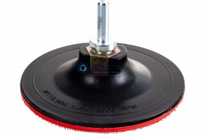 Тарелка опорная для дрели и УШМ с липучкой, 115 мм, твердая// Matrix -  магазин крепежа «ТАТМЕТИЗ»