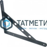 Кронштейн усиленный 150 х 125 мм, полимер. покр. |  «ТАТМЕТИЗ» Кронштейн усиленный 150 х 125 мм, полимер. покр. -  магазин крепежа «ТАТМЕТИЗ»