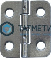 Петля карточная  22 х 24 мм, цинк |  «ТАТМЕТИЗ» Петля карточная  22 х 24 мм, цинк -  магазин крепежа «ТАТМЕТИЗ»