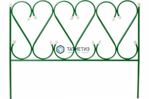 Забор декоративный GRINDA РЕНЕССАНС, металлический, 50x345см | «ТАТМЕТИЗ» Забор декоративный GRINDA РЕНЕССАНС, металлический, 50x345см - магазин крепежа «ТАТМЕТИЗ»