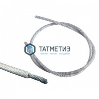 Трос с ПВХ стальной оц.10-8  (100 м/бух) SR / F -  магазин крепежа «ТАТМЕТИЗ»