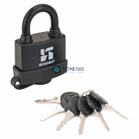 Замок навесной АЛЛЮР ВС1Ч- 377П всепогодный 6 кл. d11мм -  магазин крепежа «ТАТМЕТИЗ»
