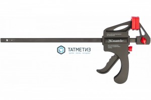 Струбцина F-образная, 200 х 315 х 45 мм, унив., быстрозажимная, пласт. корпус// Matrix | «ТАТМЕТИЗ» Струбцина F-образная, 200 х 315 х 45 мм, унив., быстрозажимная, пласт. корпус// Matrix - магазин крепежа «ТАТМЕТИЗ»