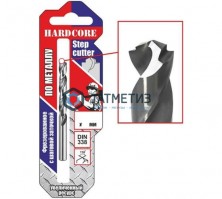 Сверло по металлу   6 х 93 мм фрез. с шаговой заточкой "Hardcore" Step Cutter -  магазин крепежа «ТАТМЕТИЗ»