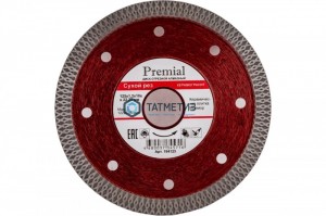 Диск алмазный ТОНКОРЕЗ 125 х 22,23 х 10 х 1,2 Hardcore Premial Керамогранит -  магазин крепежа «ТАТМЕТИЗ»