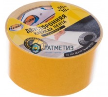 Лента клейкая двусторонняя, 50 мм x 10 м, на тканевой основе, AVIORA | «ТАТМЕТИЗ» Лента клейкая двусторонняя, 50 мм x 10 м, на тканевой основе, AVIORA - магазин крепежа «ТАТМЕТИЗ»