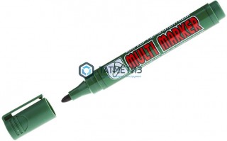 Маркер ЗЕЛЕНЫЙ MULTI MARKER 3мм / 12 | «ТАТМЕТИЗ» Маркер ЗЕЛЕНЫЙ MULTI MARKER 3мм / 12 - магазин крепежа «ТАТМЕТИЗ»