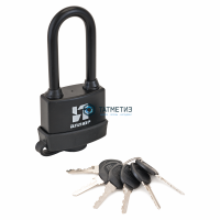 Замок навесной АЛЛЮР ВС1Ч- 375ПД всепогодный 6 кл. d8,5мм дл.дужка -  магазин крепежа «ТАТМЕТИЗ»