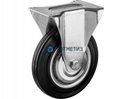 Колесо неповоротное c площадкой под 4 болта d 160 мм -  магазин крепежа «ТАТМЕТИЗ»