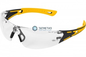 Очки защитные открытого типа, поликарбонатные, прозрачная линза, 2х комп.дужки// Denzel -  магазин крепежа «ТАТМЕТИЗ»