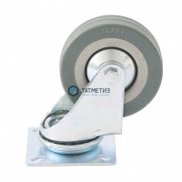 Колесо поворотное d  75мм, крепление  платформенное// Сибртех -  магазин крепежа «ТАТМЕТИЗ»