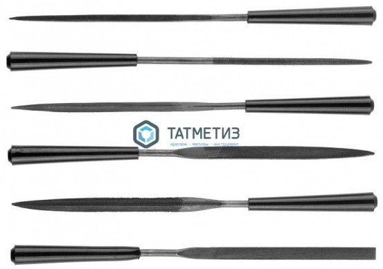 Набор надфилей с ручкой из ПВХ, 100 мм, 6шт STAYER "MASTER" -  магазин крепежа «ТАТМЕТИЗ»