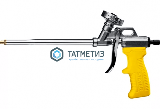 Пистолет для монтажной пены, прочный и легкий корпус, STAYER MAXGun -  магазин крепежа «ТАТМЕТИЗ»