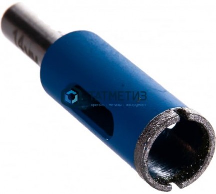 Сверло ЗУБР "ЭКСПЕРТ" алмазное трубчатое по стеклу, зерно 100, 14мм -  магазин крепежа «ТАТМЕТИЗ»