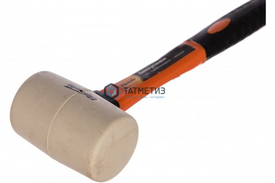 Киянка резиновая 450 г, белая резина, фибергласовая рукоятка// Sparta | «ТАТМЕТИЗ» Киянка резиновая 450 г, белая резина, фибергласовая рукоятка// Sparta - магазин крепежа «ТАТМЕТИЗ»