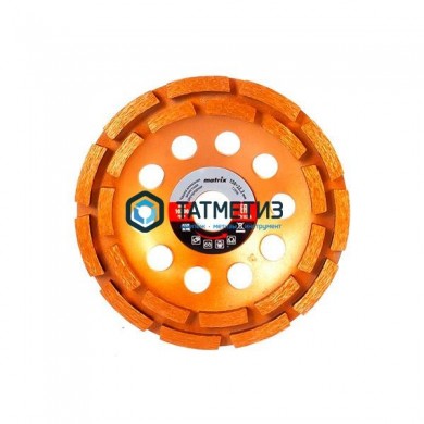 Чашка алмазная сегментная двухрядная 150 х 22 мм серия "профи", Чеглок (30) -  магазин крепежа «ТАТМЕТИЗ»