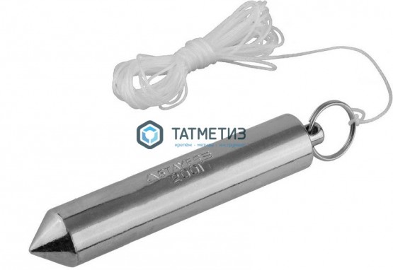 Отвес STAYER "MASTER" строительный со шнуром, 200г -  магазин крепежа «ТАТМЕТИЗ»