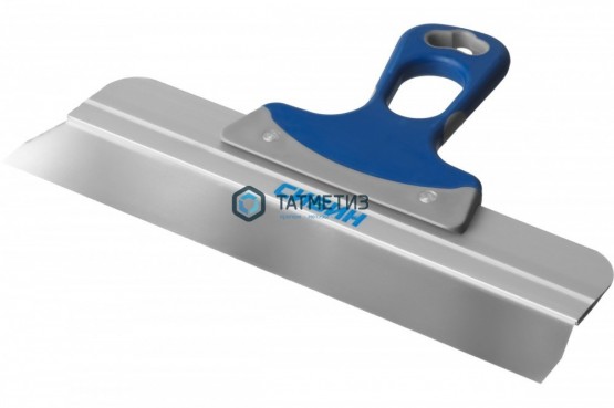 Шпатель 250 мм, фасадный, нержавеющий, алюм. направляющая, 2-х комп. ручка, СИБИН | «ТАТМЕТИЗ» Шпатель 250 мм, фасадный, нержавеющий, алюм. направляющая, 2-х комп. ручка, СИБИН - магазин крепежа «ТАТМЕТИЗ»
