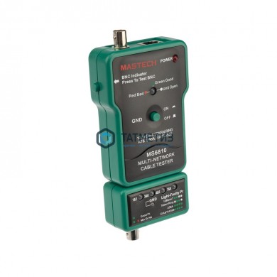 Тестер кабеля с генератором сигнала MASTECH MS6810 |  «ТАТМЕТИЗ» Тестер кабеля с генератором сигнала MASTECH MS6810 -  магазин крепежа «ТАТМЕТИЗ»