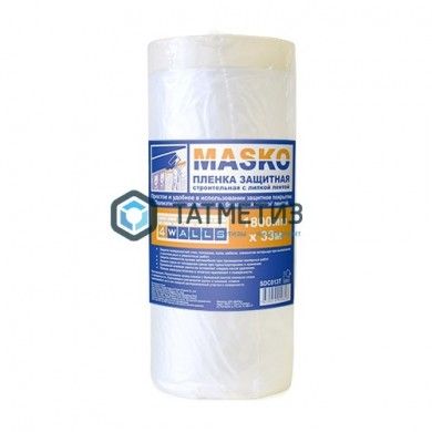 Пленка защитная с клейким слоем MASKO 1800ммх33м 4WALLS -  магазин крепежа «ТАТМЕТИЗ»