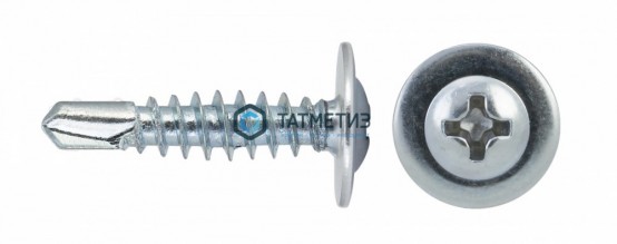 Саморез п/ш сверло 4,2х38  (4 000 шт/уп) МС -  магазин крепежа «ТАТМЕТИЗ»