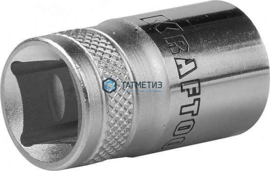 Торцевая головка 1/2", 18 мм KRAFTOOL "INDUSTRIE QUALITAT", Cr-V, FLANK, хромосатинированная -  магазин крепежа «ТАТМЕТИЗ»