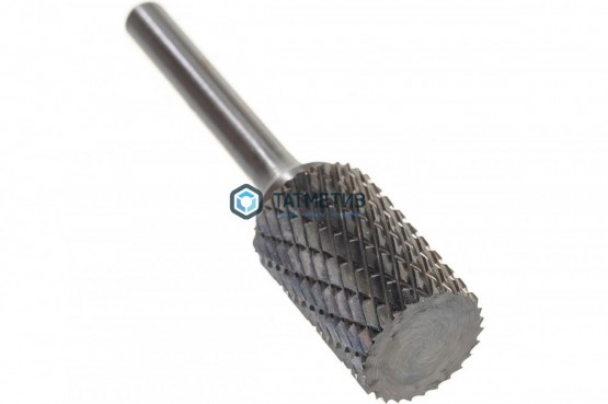 Шарошка борфреза по металлу, тв.сплав., цилиндр с торц.зуб., А1625М06, d=16мм, l=25мм, пос.6мм, SEB | «ТАТМЕТИЗ» Шарошка борфреза по металлу, тв.сплав., цилиндр с торц.зуб., А1625М06, d=16мм, l=25мм, пос.6мм, SEB - магазин крепежа «ТАТМЕТИЗ»