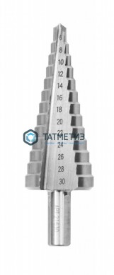 Сверло ступенчатое 4-39 мм, 13 ступеней, ход 5 ЭНКОР VM -  магазин крепежа «ТАТМЕТИЗ»