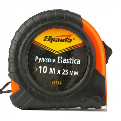 Рулетка Elastica, 5 м х 18 мм, обрезиненный корпус// SPARTA -  магазин крепежа «ТАТМЕТИЗ»