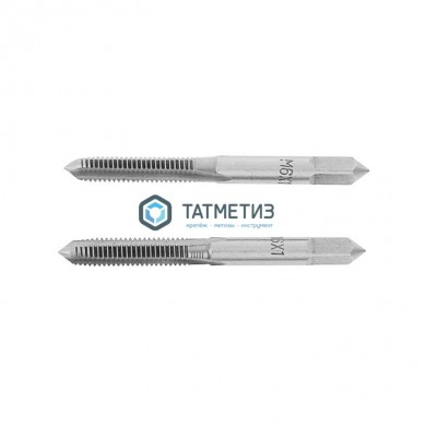 Метчик М 6 х 1,0 мм, м/р, комплект из 2 шт -  магазин крепежа «ТАТМЕТИЗ»