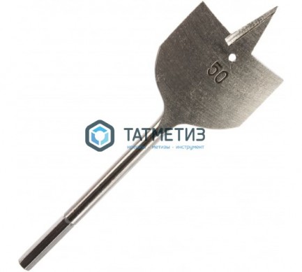 Сверло по дереву перовое 50 мм // СИБРТЕХ -  магазин крепежа «ТАТМЕТИЗ»