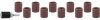 Цилиндр STAYER шлифовальный абразивный, с оправкой, d 18,7мм, Р 80/120, 10шт -  магазин крепежа  «ТАТМЕТИЗ»